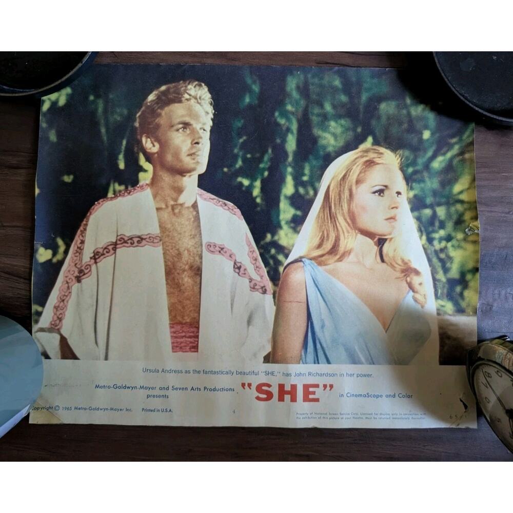 1965 She Collectible Movie Lobby Card No.4